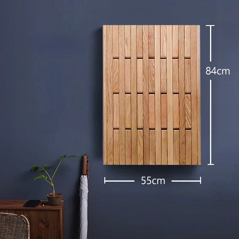 Perchero grande Interior, muebles nórdicos de madera, colgador de pared para colgar ropa, accesorios de pared de lujo, gabinetes para sala de estar