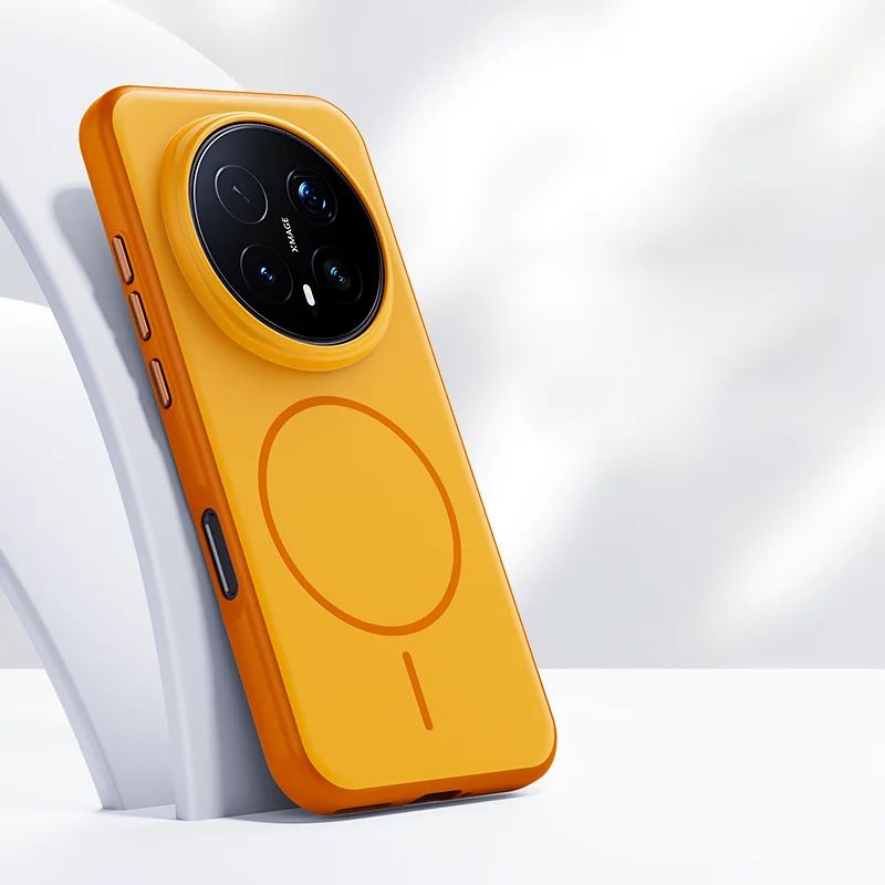 Casing For Honor Magic 8 Pro 8 Magnetik Dua Warna Matte PC + TPU Sensasi Kulit dengan Tombol Logam untuk Magic8 Pro