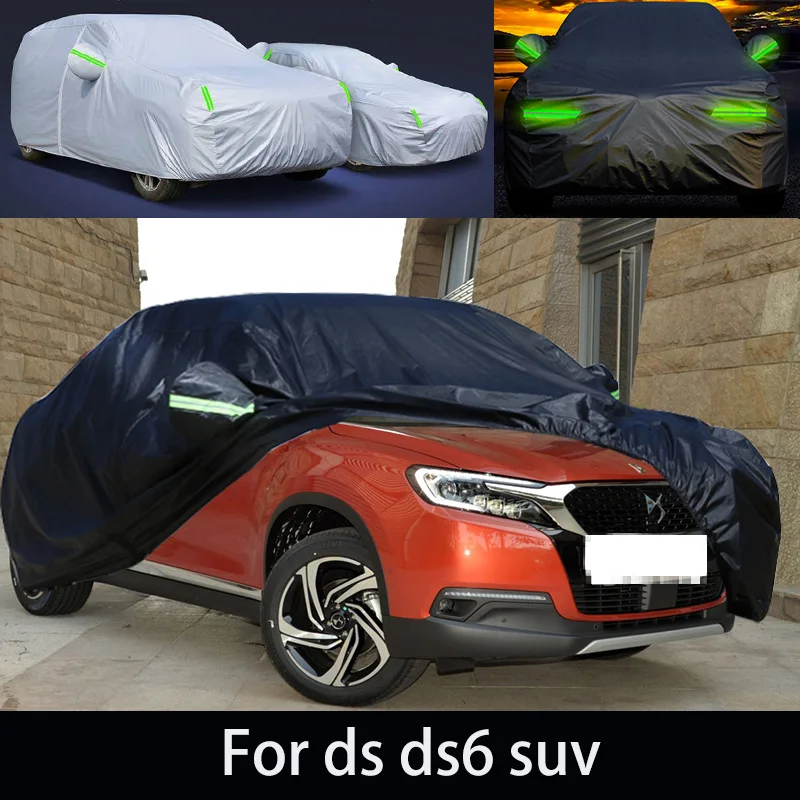 

For ds ds6 auto anti snow, anti freezing, anti dust, anti peeling paint, and anti rainwater.car cover protection