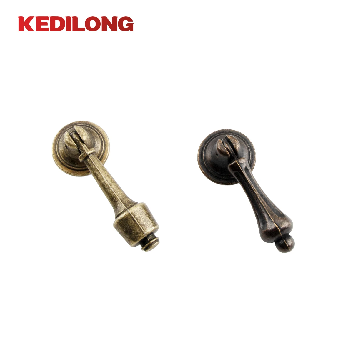 KEDLO nábytek hardware americký retro styl bronz prsten ovládat zinek slitina skříň u postele skříň šuplík boule skříň ovládat