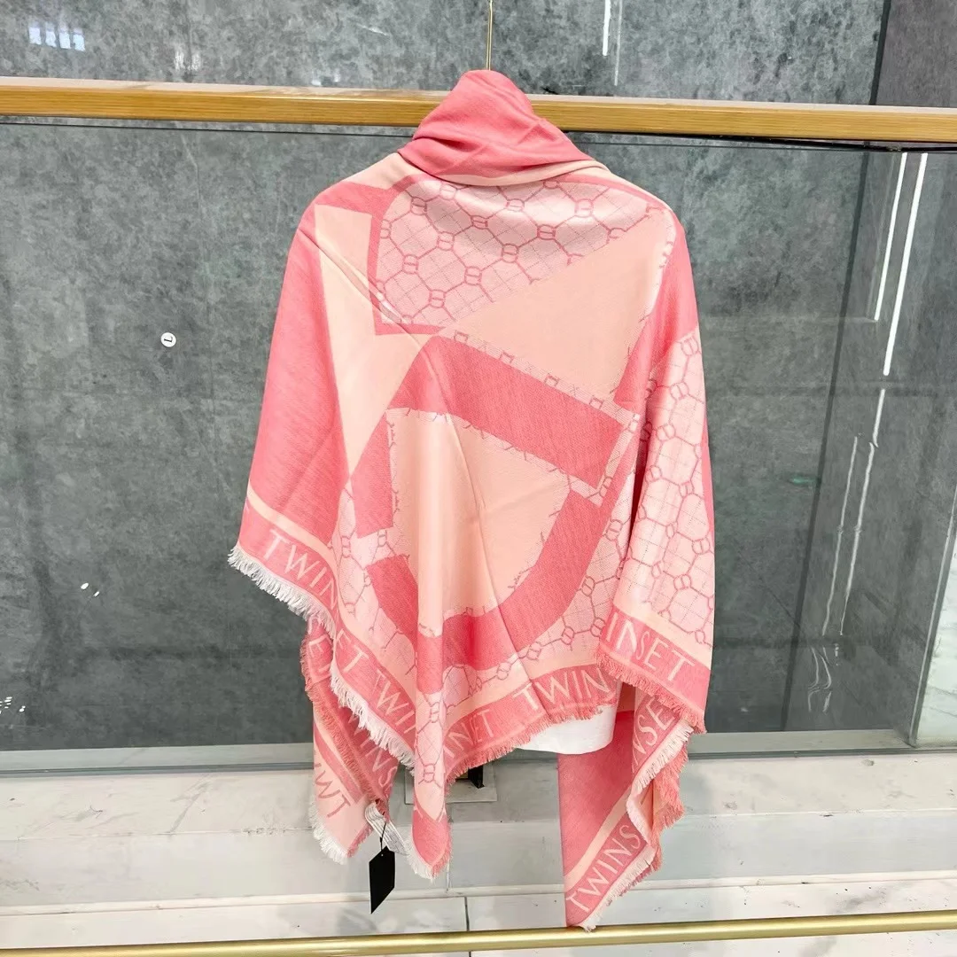 Italian light luxury original single authentic light luxury fashion jacquard square scarf