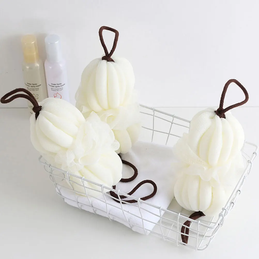 

5Pcs Soft Exfoliating Bath Loofah Sponges Shower Puff Body Wash Household Bath Accessory