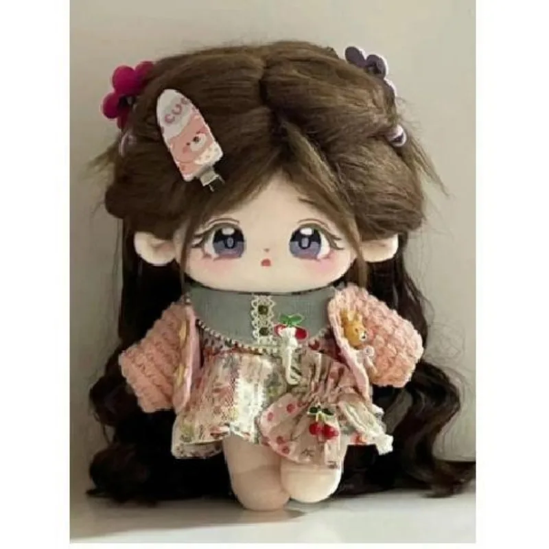 KPOP fatto a mano per peluche 20 cm bambola gonna viola vestiti abbigliamento vestito vestire cosplay anime figura giocattolo regali di Natale