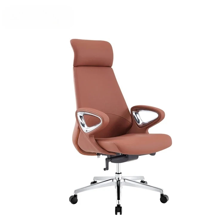 Luxury Modern Lounge Swivel Base High Back Leisure Boss Office Chair