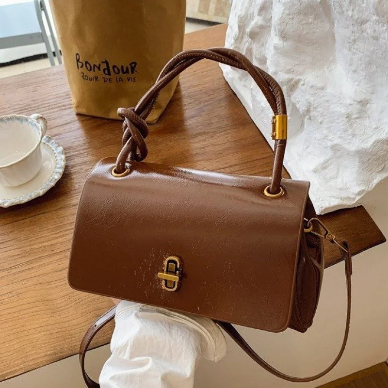 

Известная дизайнерская кожаная женская сумка-мессенджер, роскошная брендовая элегантная классическая винтажная повседневная сумка тонкого мастерства ​