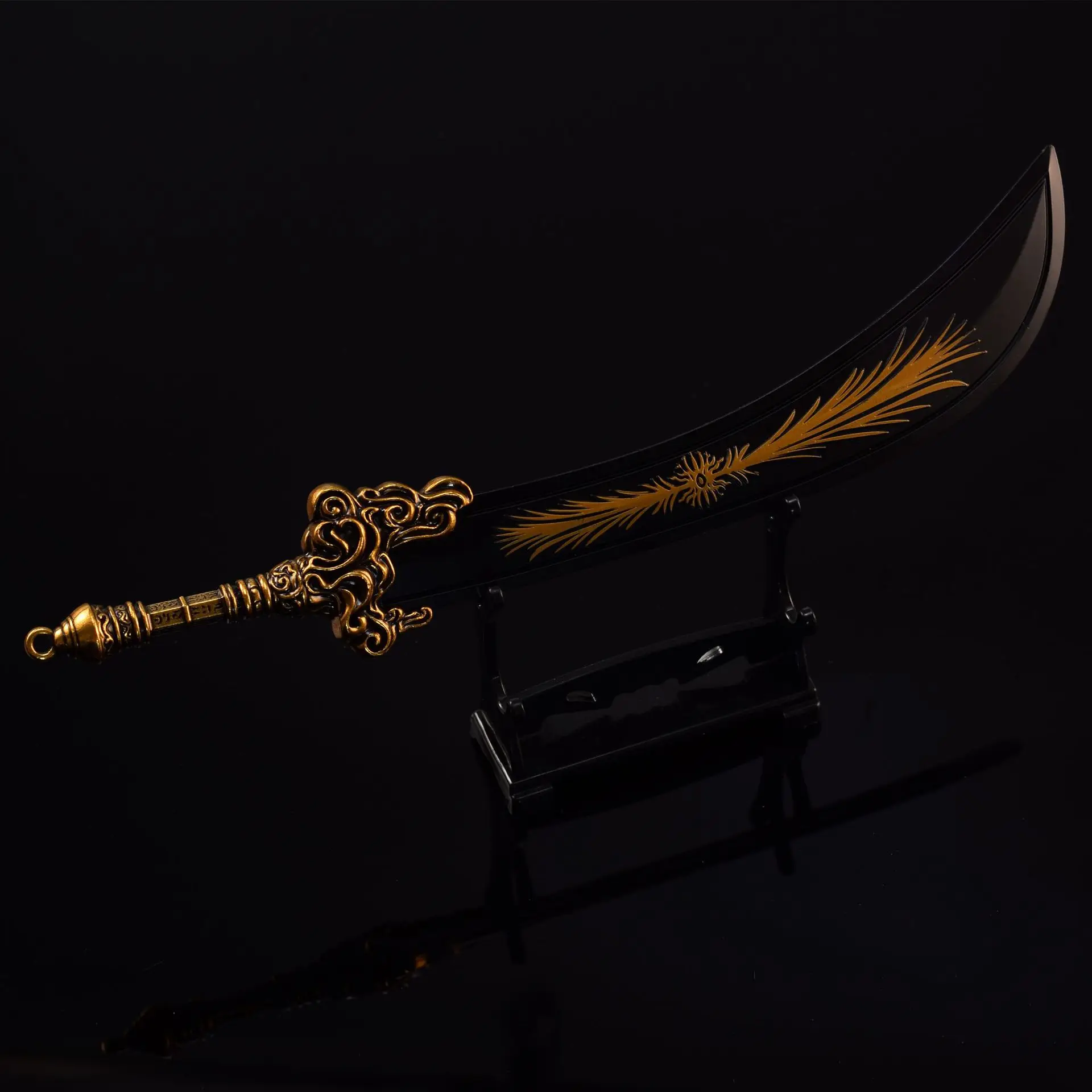 22 cm/8,66 pulgadas Starscourge Greatsword armas de juguete modelo todo Metal periféricos de juego adornos colecciones de accesorios caja de regalo opcional