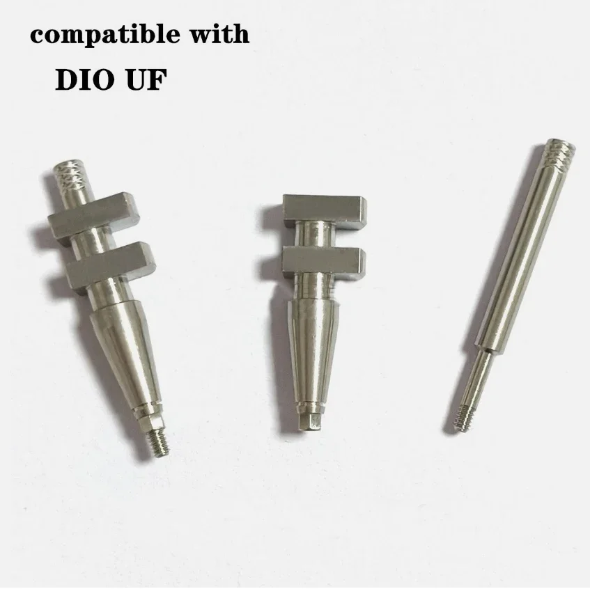 Titanium transfer impression coping, open tray transfer DIＯ UF II D4.0/4.5/5.5, 6-piece set