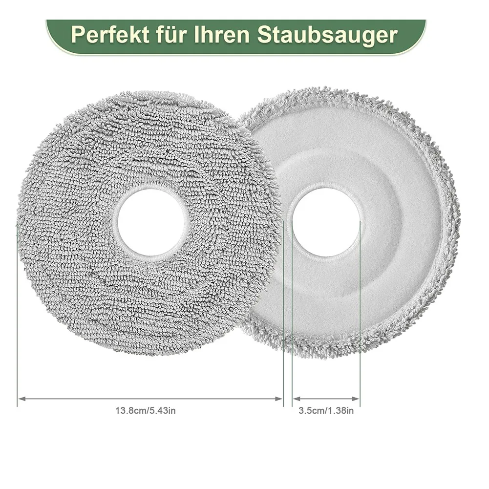 A76G-Dreame X40 Ultra Acessórios Mop Pads para Dream Almofadas de substituição de microfibra laváveis