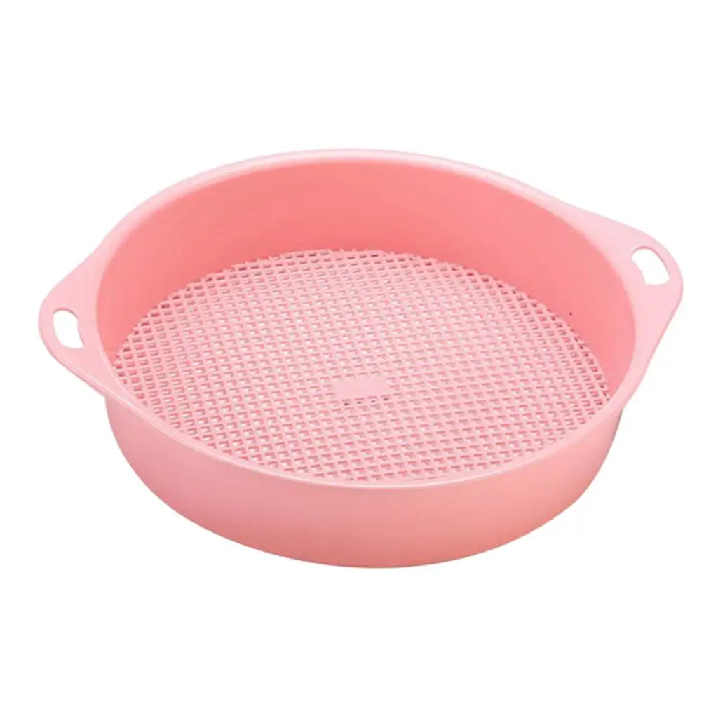 Eco Friendly Soil Sieve 3mm Mesh Garden Sifter Plastic for Indoor and Outdoor Gardening