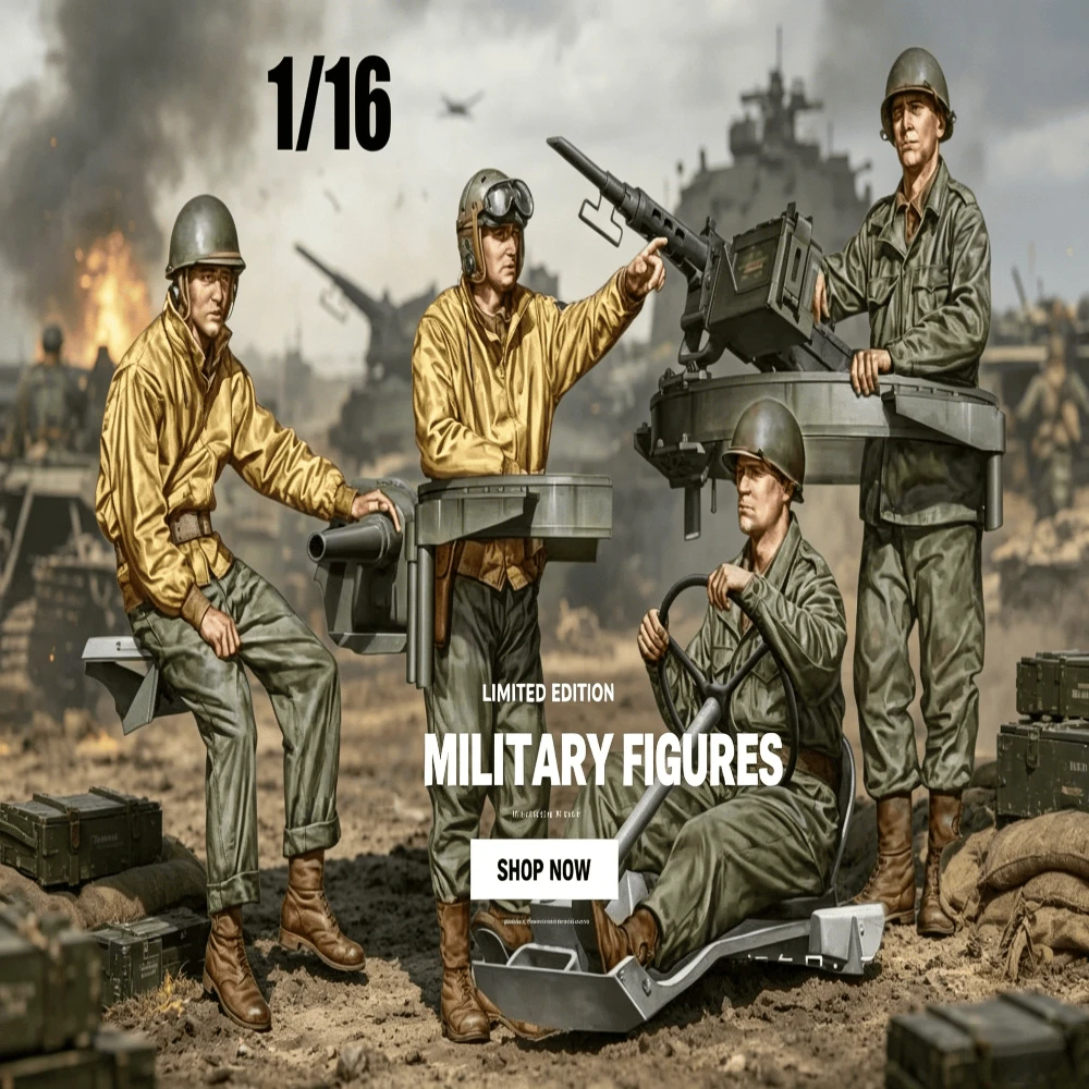 

Rare High-quality Resin Model, 1/16 Member Group, Suitable for M8 Model, Unpainted Model Kit, Requires Assembly