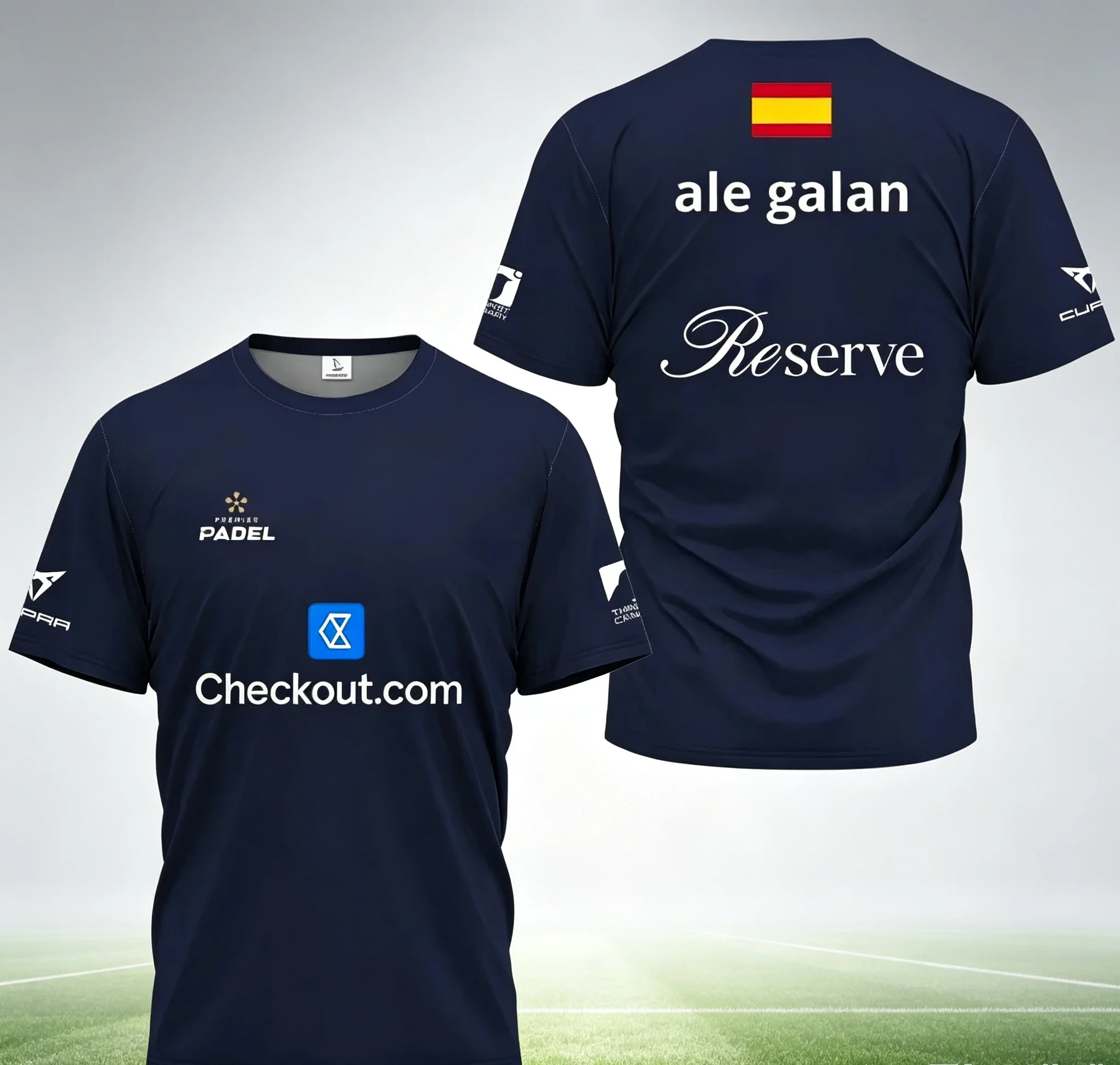 Cooles, atmungsaktives Padel-T-Shirt mit kurzen Ärmeln für Fitness, Herren und Damen, Sommer, schnelltrocknend, Street-Style, Rundhalsausschnitt, neue Padel-Sport-T-Shirts für Kinder und Erwachsene. – Detail 2