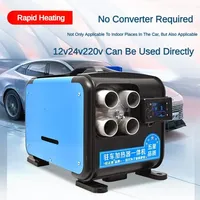 3in1 Car Heater Diesel Air Heater Wireless LCD 5KW 8KW 12V/24V/220V Parking Heater Remote Control Heating Preheater Heater Kits