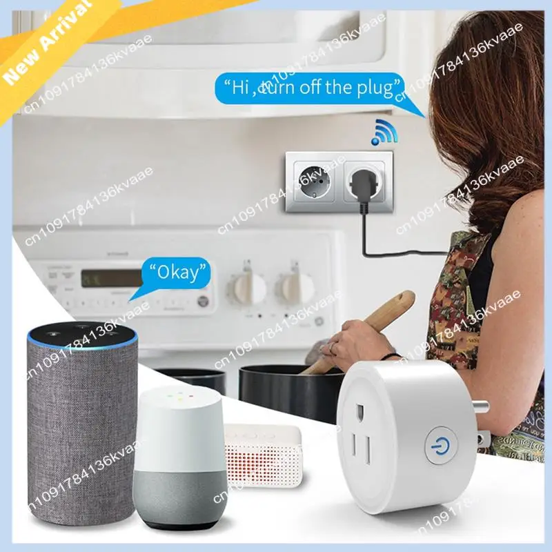 M01K Zigbee Smart Voice Control 16A With Power Monitoring And Timing Function For Alexa Google US Plug