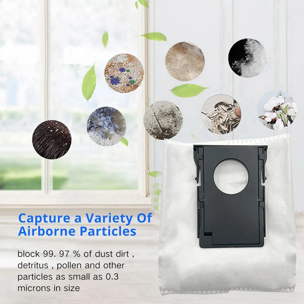 AT28-10PCS كيس لجميع الغبار ل يوريكا J20 / ميديا W20 / W20 PRO جهاز آلي لتنظيف الأتربة استبدال أجزاء كيس لجميع الغبار