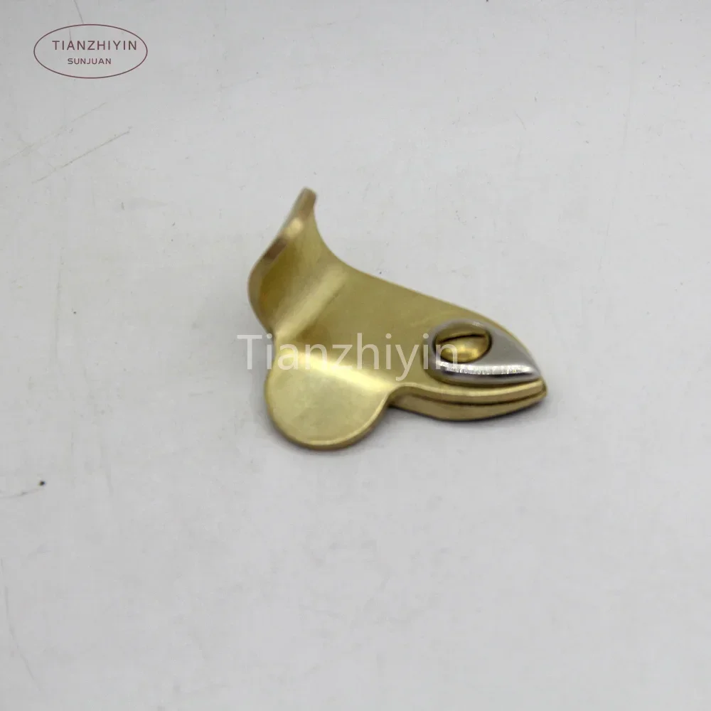 Professional Gold Brass Alto Tenor Saxophone Thumb Rest Set Wind Instrument Accessory