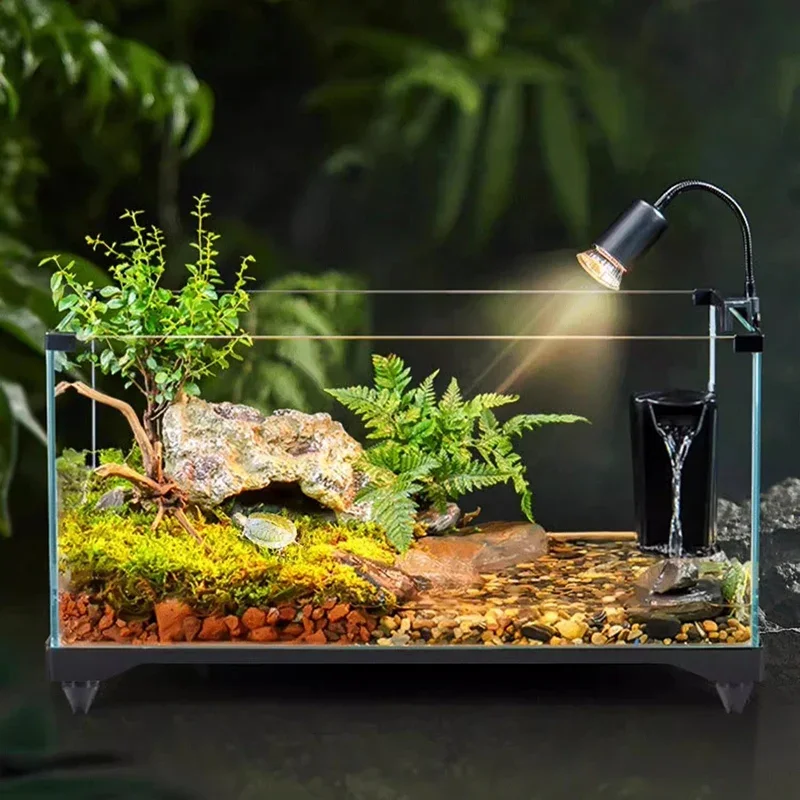 Decoration Ecology Fish Tank Cobble Desktop Aquatic Pet Supplies Landscaping Filtration Fish Tank Light Aquarium Pour Aquarium