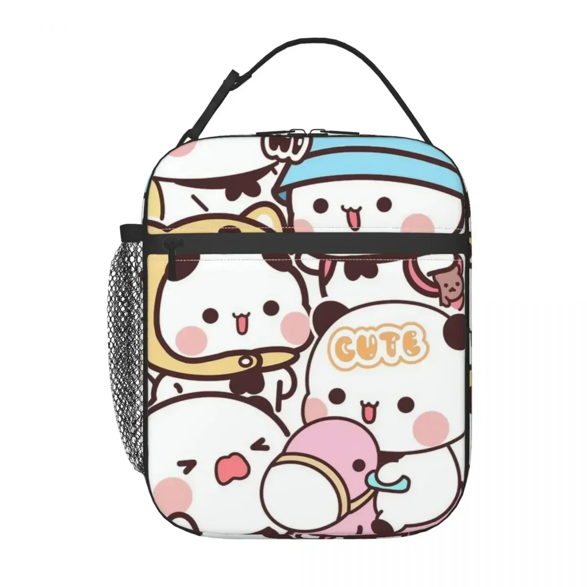 Insulated Lunch Box Cute Bubu Dudu Product Cartoon Panda Bear Lunch Food Box Fashion Cooler Thermal Bento Box For School