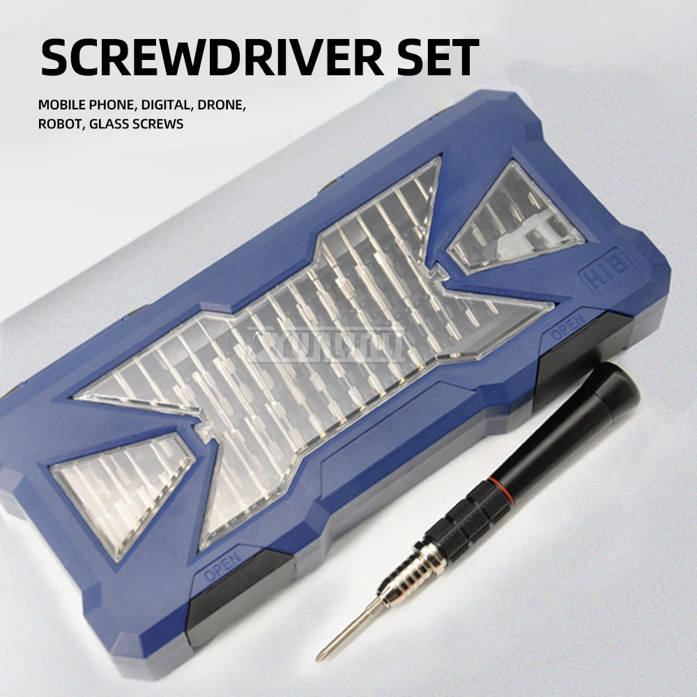 

S2 Steel Screwdriver Set for Mobile Phone Laptop Desktop Computer Tablet - Disassembly Repair Tool Kit