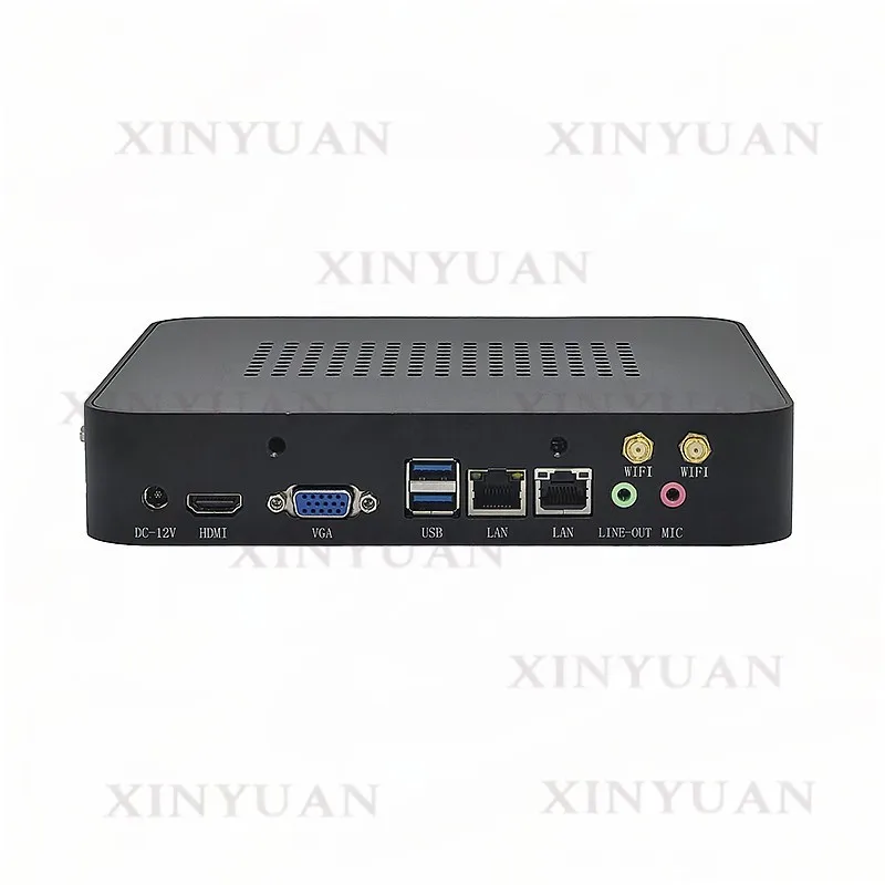 Mini PC Intel I5-7200U 7th Gen HD4001 Dual Channel DDR3 MSATA Black Silver
