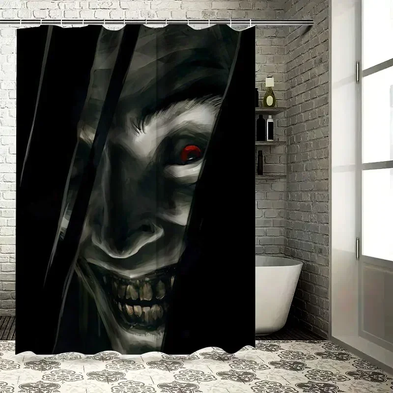 

Занавеска для душа Scary Grim Reaper, водонепроницаемая, термостойкая, можно стирать в машине, непрозрачная, 180x180 см