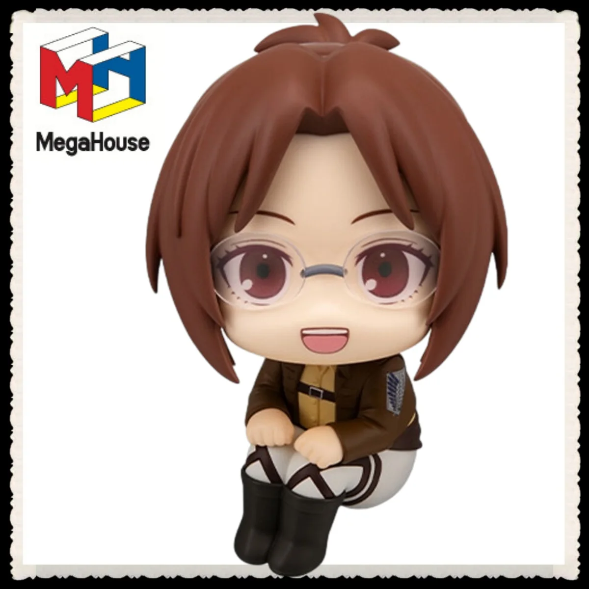 figura-de-hange-zoe-de-megahouse-look-up-100-original-en-stock-11-cm-de-altura-modelo-coleccionable-de-pvc-de-la-version-q-del-anime-attack-on-titan