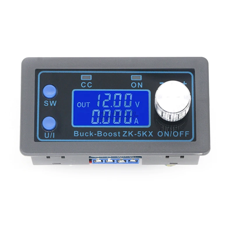 DC DC Buck Boost Converter CC CV 0.6-36V 5A 80W Power Module Adjustable Regulated Laboratory Power Supply Solar Charging