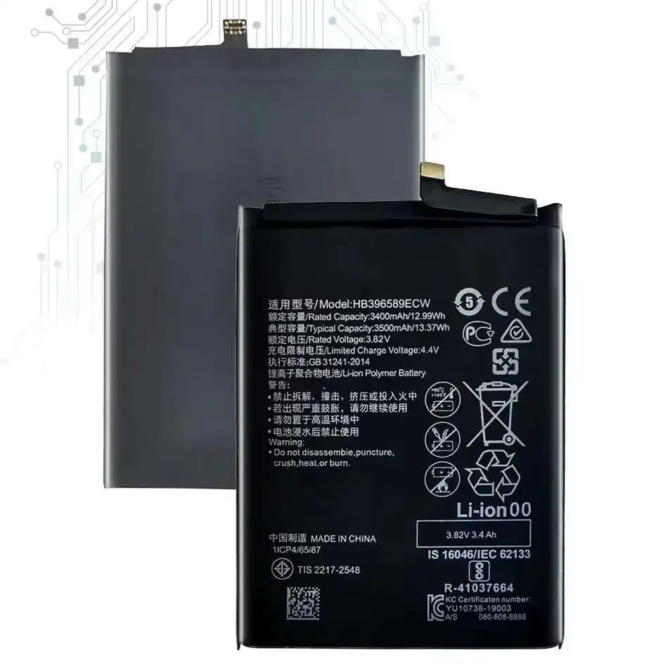 

HB396589ECW Сменный аккумулятор для huawei nova 5 nova 5 pro nova 5 pro SEA-AL00