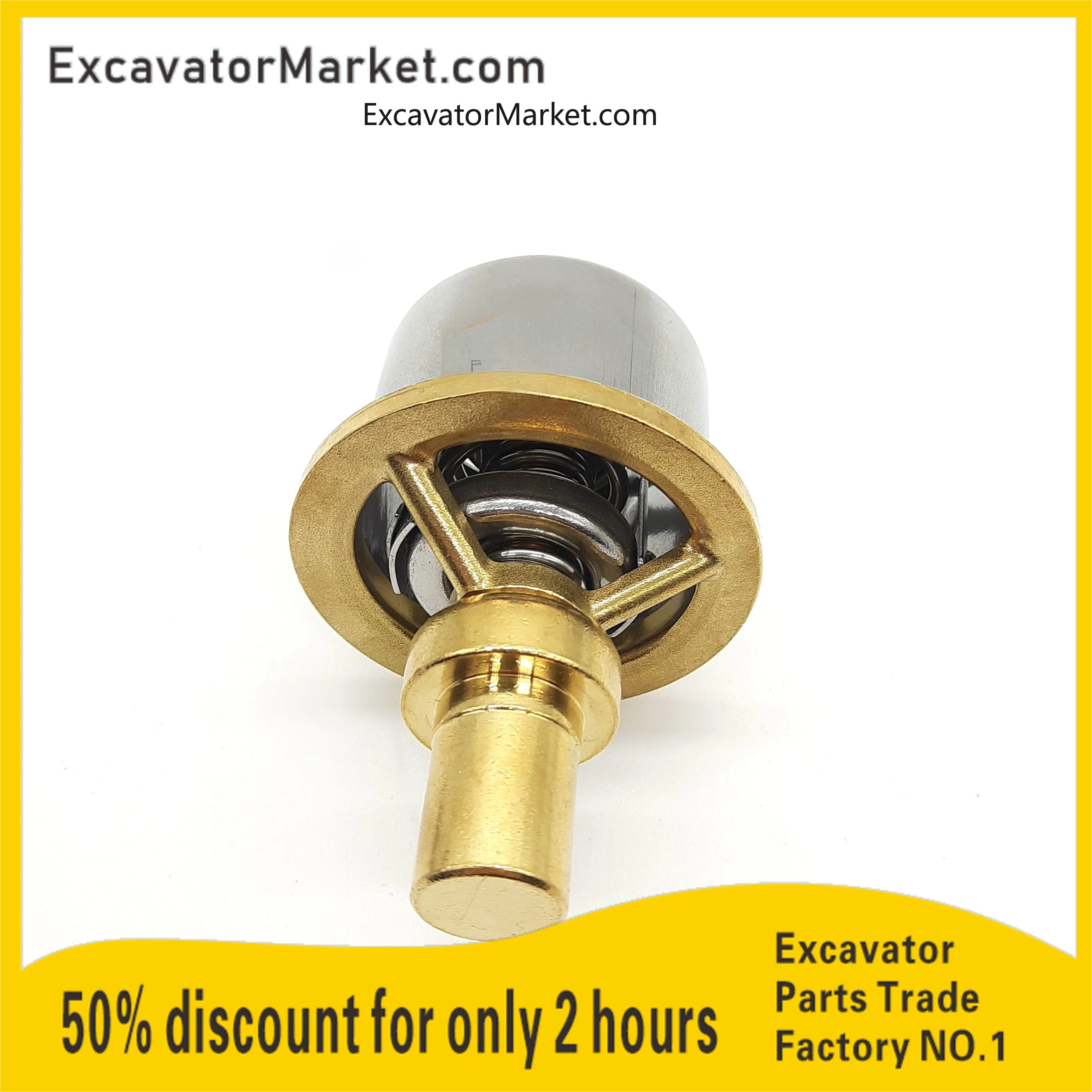 For Komatsu 400-7/450-7/400-8/450-8 Engine Thermostat Excavator Parts  Excavator Accessories