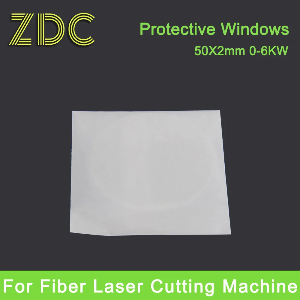 10Pcs High Quality Raytools WSX  Laser Protective Lens/Windows 50*2mm P0251-1419-00001 For Fiber Laser Welding/Cutting Machine