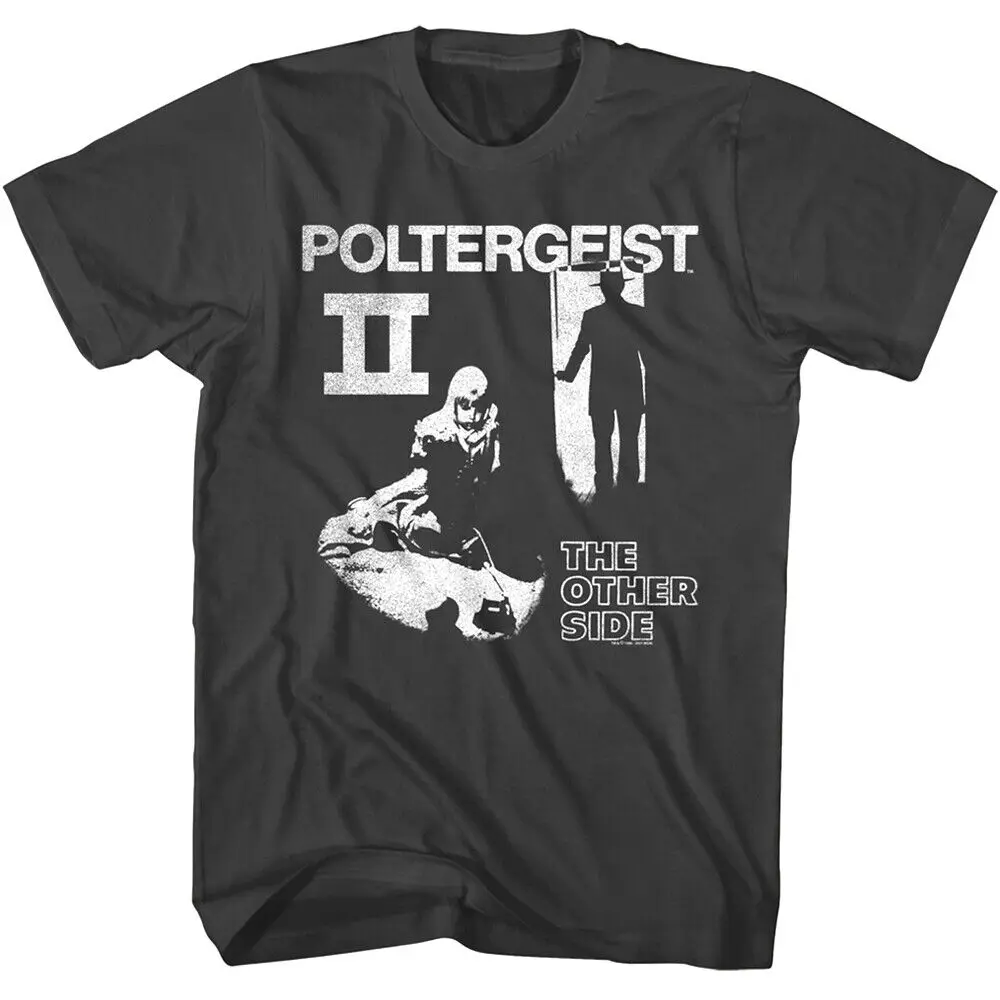 Poltergeist II Monochrome Movie Poster Men's T Shirt Ghost Occult Horror