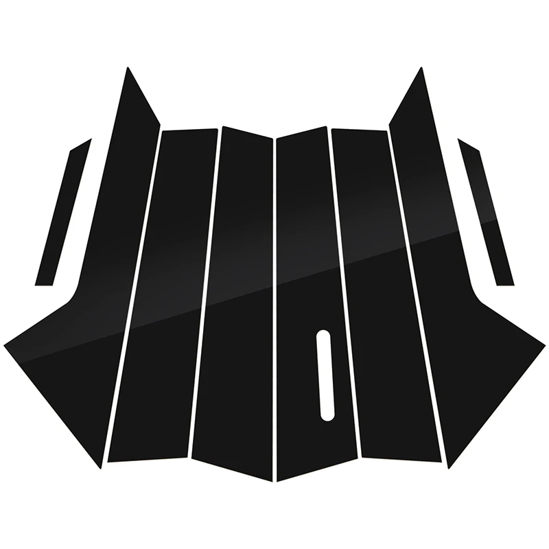 

8 шт. автомобильные стойки для Lincoln MKZ Keyless 2013 2014 2015 2016 2017 2018 2019 2020 накладка на дверное окно BC наклейка на колонку