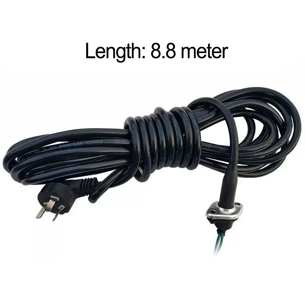 프리미엄 8.8m 케이블 공급 라인, 더러운 물 펌프용, 잠수정 펌프, 타원형 시트 금속 케이블 공급 라인, 야외 온수 욕조 부품