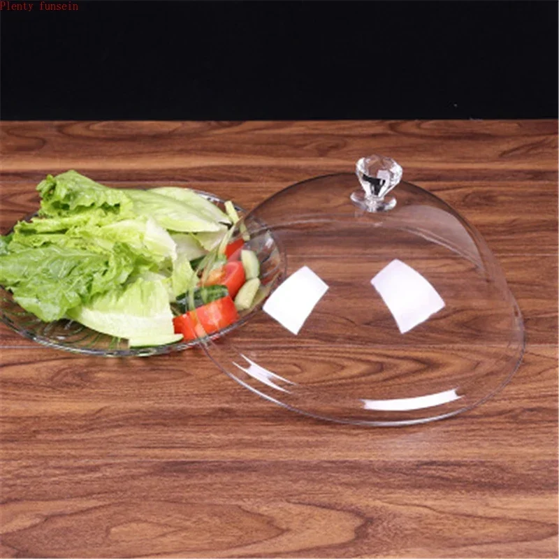 Transparent Round Dish Cover, Extra Large Rectangular Food Cover, Dust-proof PC Plastic, Highend Fresh-Keeping, 9 Sizes