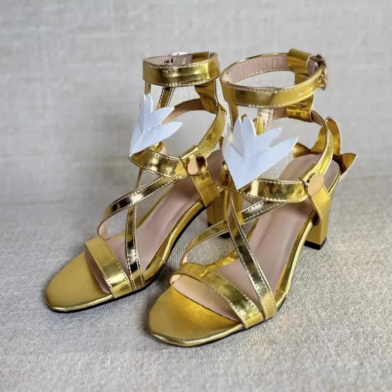 

Honkai Star Rail Aglaea Cosplay Shoes 7cm High Heel Shoes Aglaea Role Play For Halloween Carnival Prop Adult Women Customized