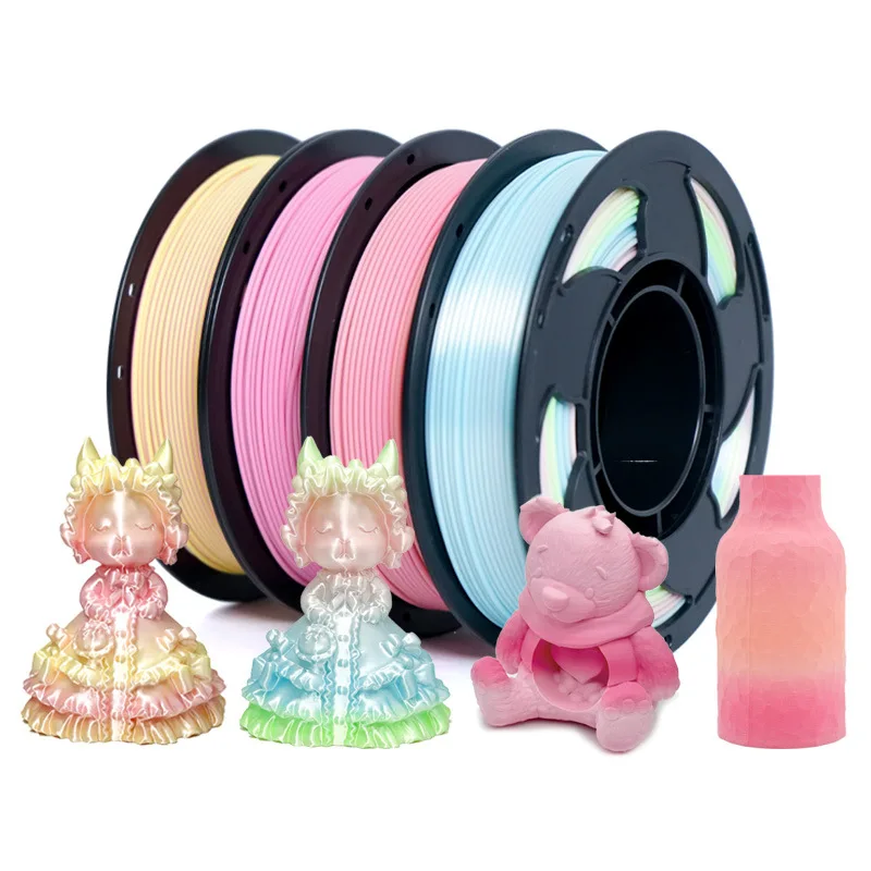 

Новые популярные расходные материалы для 3D-печати: PLA-нить 200 г, 1,75 мм, совместимая с большинством FDM 3D-принтеров.