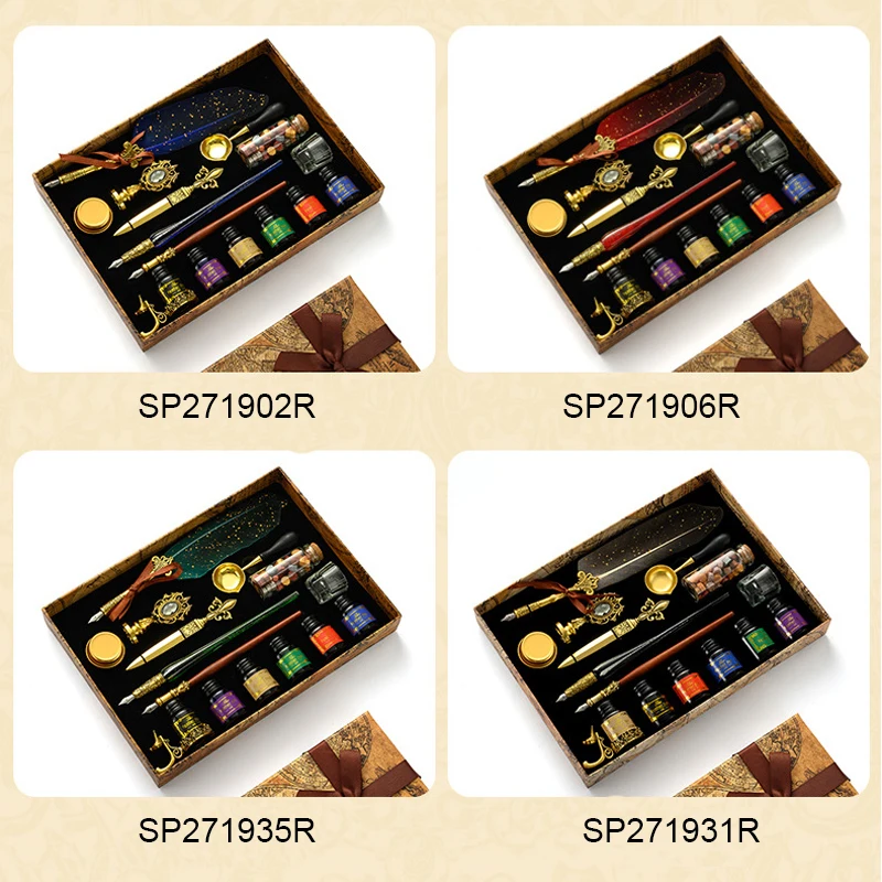 Klasyczne szklane pióra zanurz – Glass Dip Pen Calligraphy Ink Set recenzja i cena