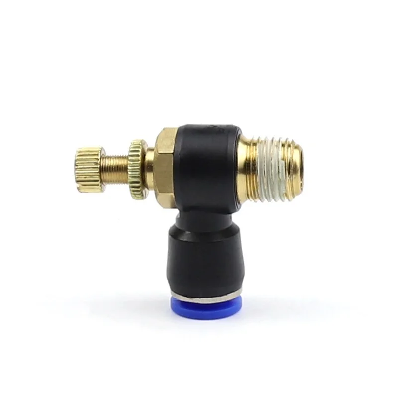 

Pneumatic Fittings Fitting Plastic Connector For Air water Hose Tube Push in Gas Quick Connection SL4/6/8/10/12-M5/01/02/03/04