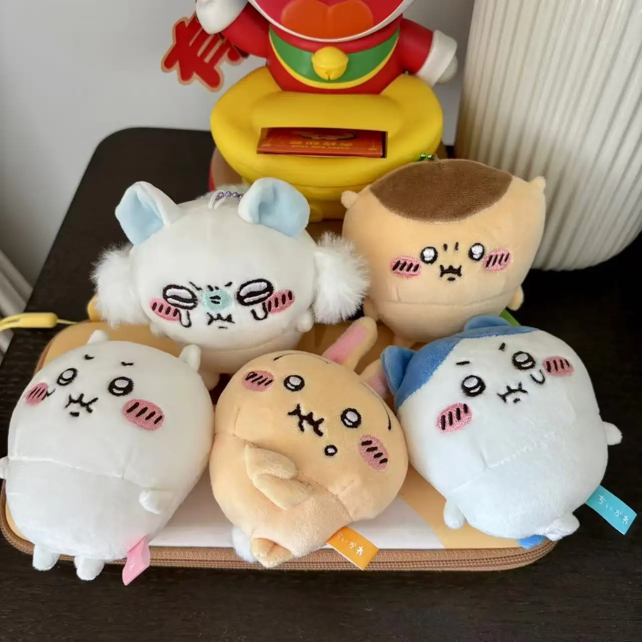 

Chiikawa Doll Pendant High Color Value Cartoon Doll Usachi Model Cute Stuffed Plushie Pendant Student Schoolbag Keychain Decor