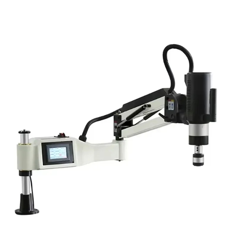 Automatic M3-M16 Universal Electric Tapping Machine with Swing Flexible Arm CNC Bench Drilling Machine Core PLC Components