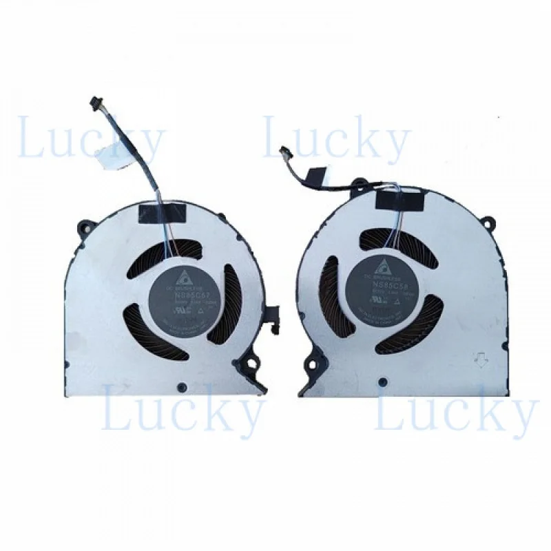 Novo para Huawei MateBook 16 CREM-WFG9 -WFD9 CREF-W56 CREF-W76 Ventilador de Resfriamento de CPU e GPU