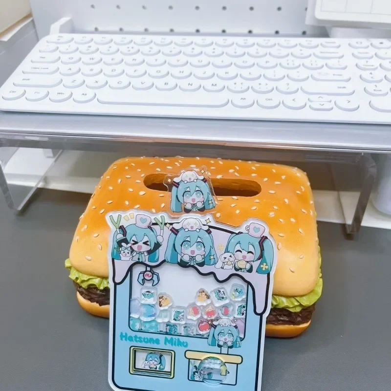 Hatsune Miku Animation Peripherals Sweet and Cute Creative Personalized Rocker Gashapon Machine Toy Children's Birthday Gift