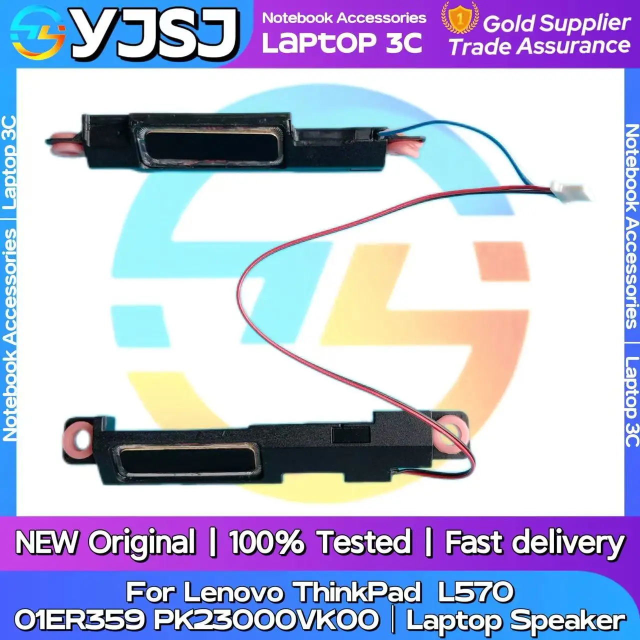 

New Original Laptop Notebook Audio Speaker For Lenovo ThinkPad L570 built-in speaker horn audio 01ER359 PK23000VK00