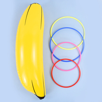 Giant Inflatable Bananas Jumbo Funny Reduce Pressure Beach Toys Toss Game Stage Prop Engagement Bachelorette Pool Party Supplies