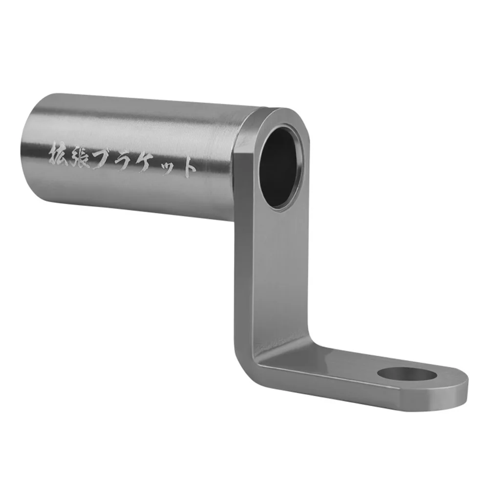Fix The External Headlights Motorcycle Cell Phone Holder Gray Mirror Adapter Phone Bracket Plating Process Voltmeter Gauge