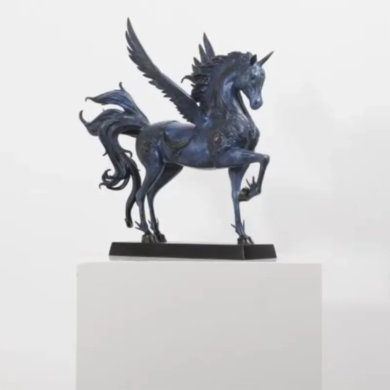 Modern European Bronze Animal Sculpture for Home Garden Park Decor Custom Metal Craft Figure Outdoor Indoor Artwork Statue