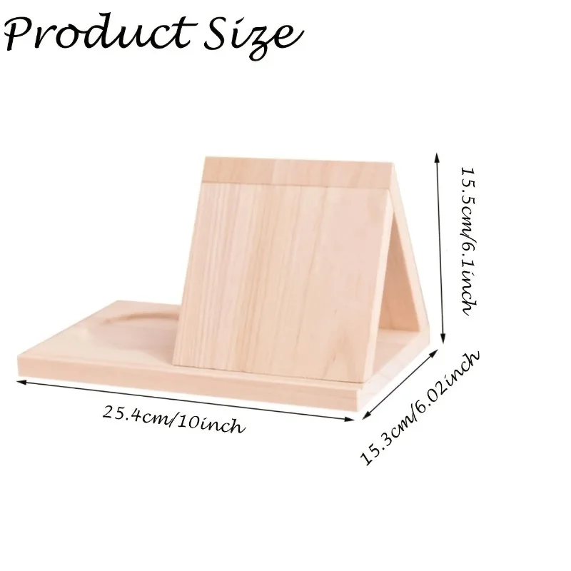 

Усиленная треугольная книжная полка из утолщенного дерева, отдельно стоящая, низкопрофильная, короткая, подходит для офиса, организации рабочего стола