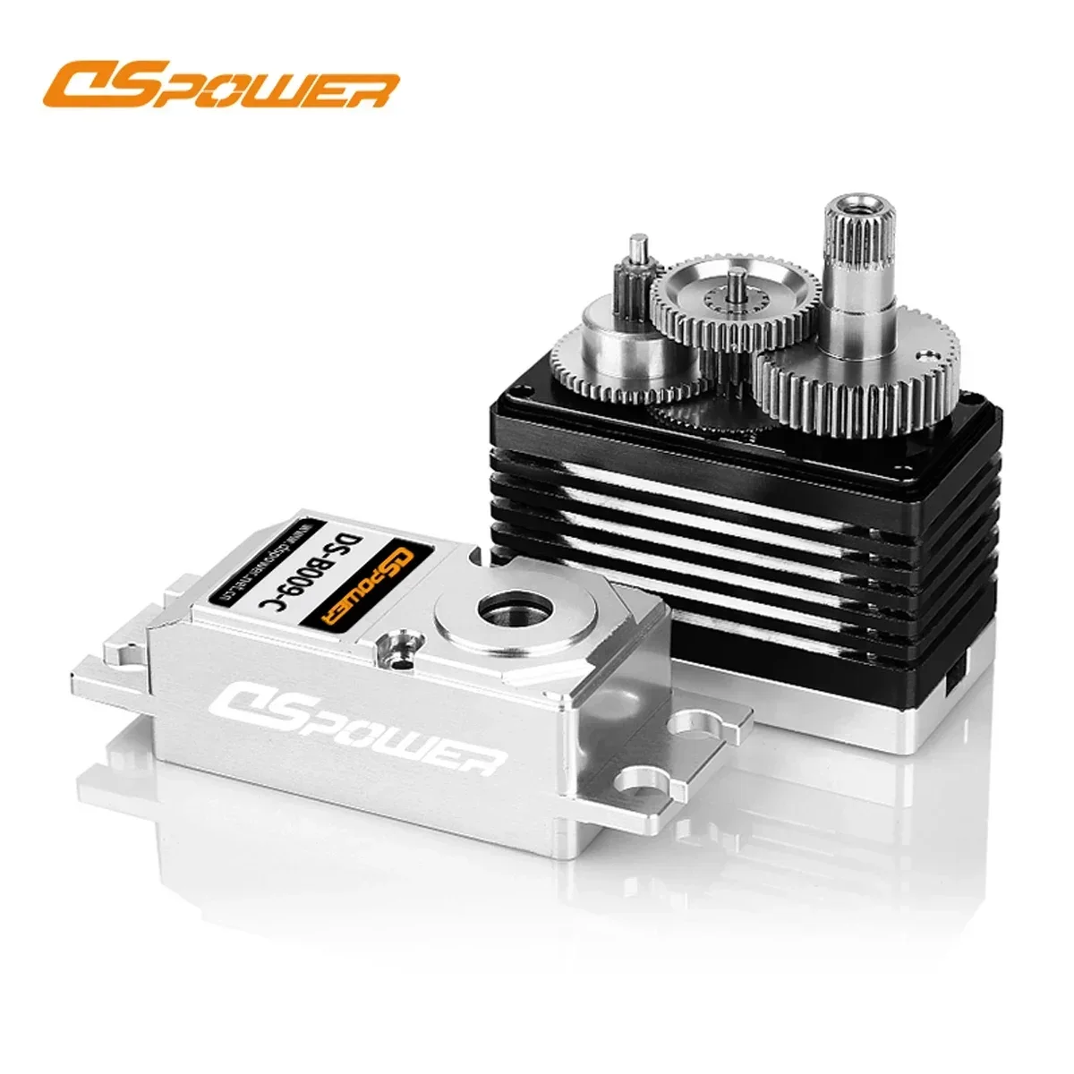 DSpower-Motor sin escobillas de engranaje de Metal, Servo RC resistente al agua para coche de control remoto 1/8 1/10, coche de derrape, camión sobre orugas, brazo robótico, Wltoys Traxxas, 30KG