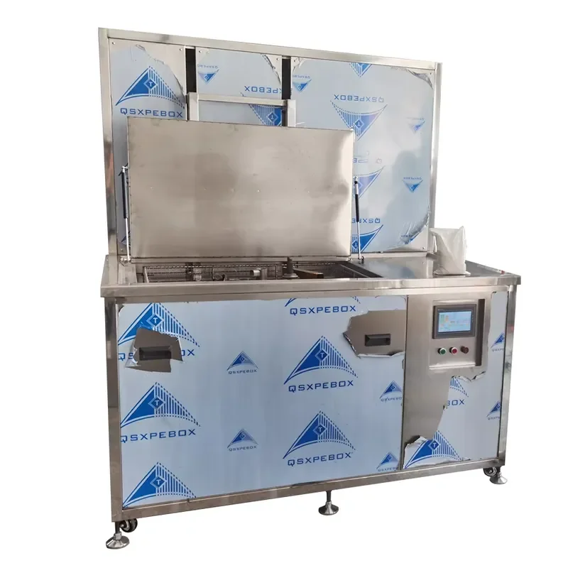 360L Multi Frequency Industrial Ultrasonic Cleaner With Lifting System For Automotive Parts Mechanical Maintenance Medical