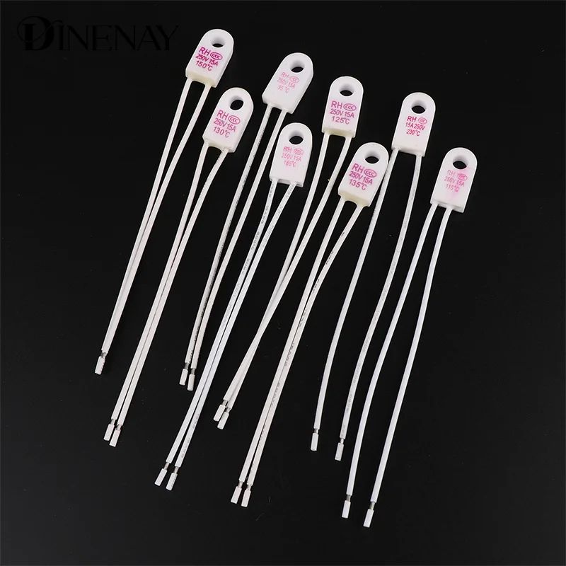 RH 95C 115C 125C 130C 135C 150C 180C 230C Предохранитель відносної температуры отключения 15A 250V Silnik wentylatora Bezpiecznik termiczny