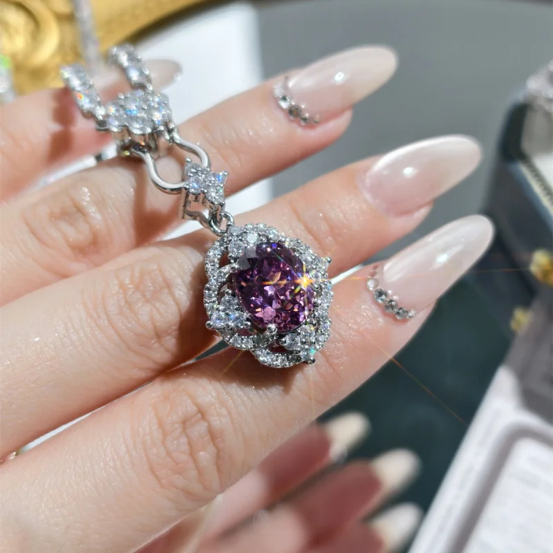 Tears Dry Rose Code Craze Full Diamond Open Ring Female Elegant Pendant Earrings Three-piece Set